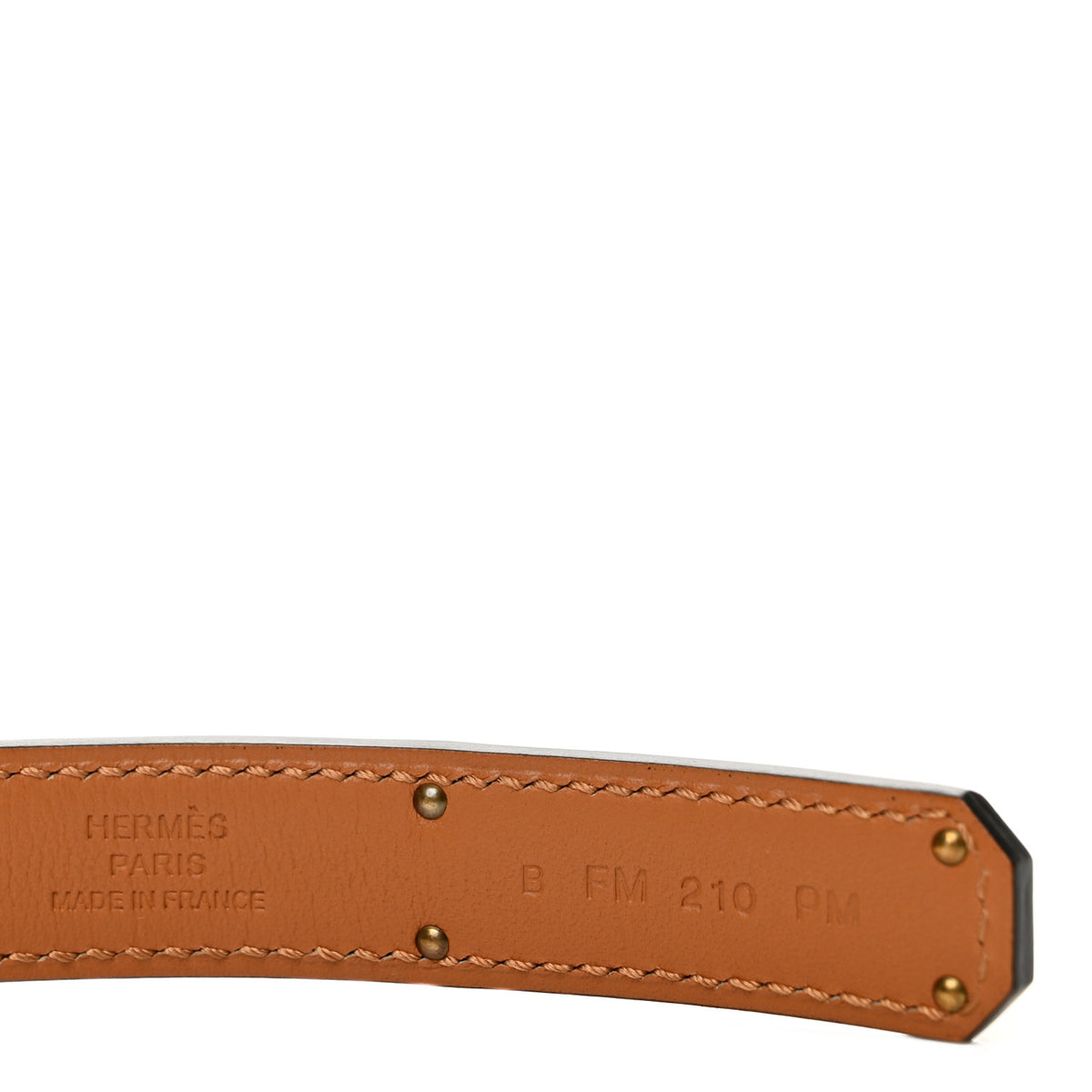 Hermes Epsom Kelly Belt Gold 3 of 5