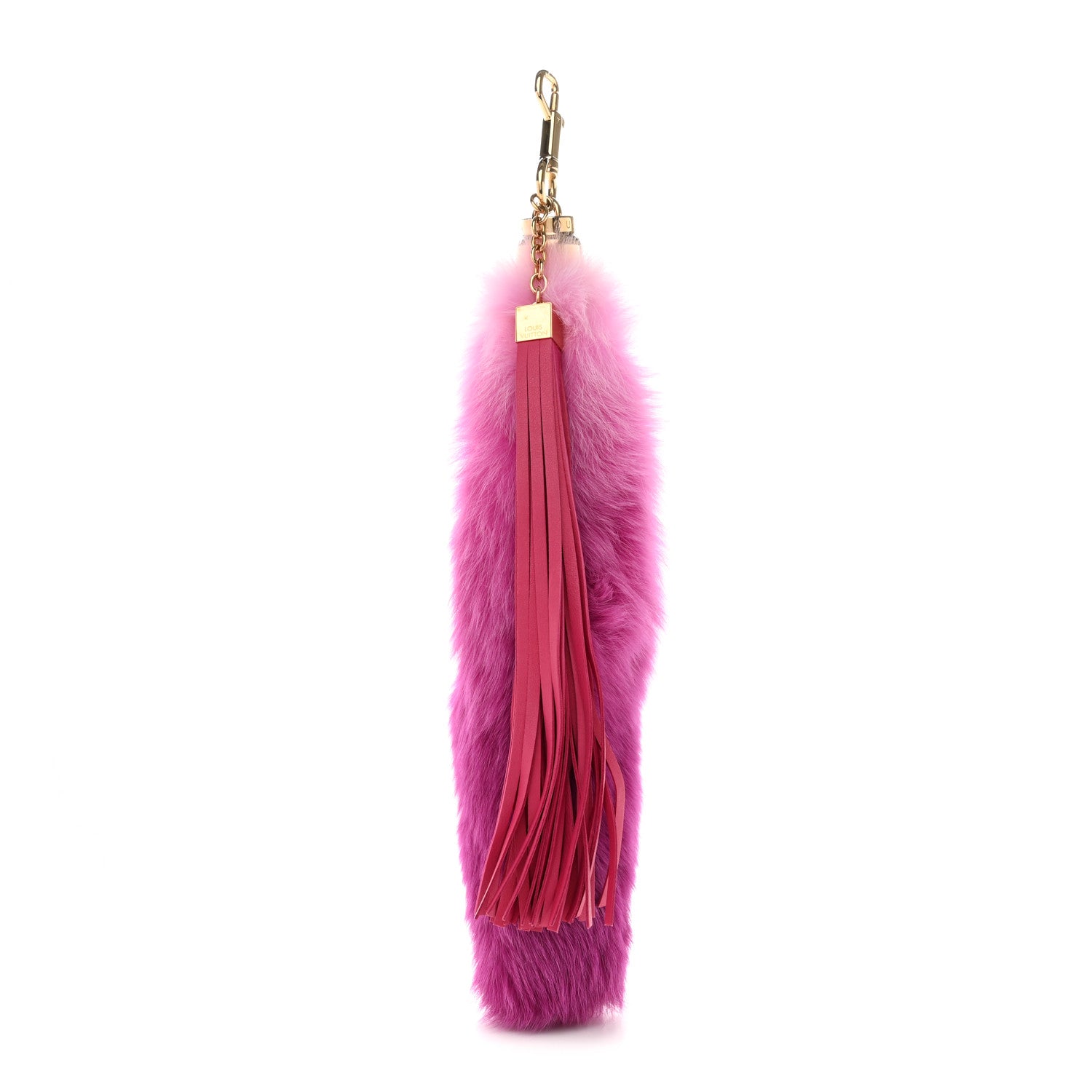 Louis Vuitton Fox Fur Foxy Bag Charm Rose 1 of 3