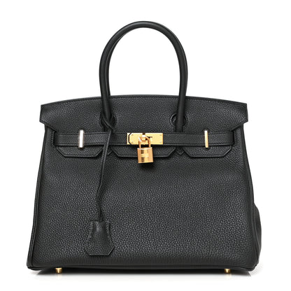 Hermes Togo Birkin 30 Black 1 of 11