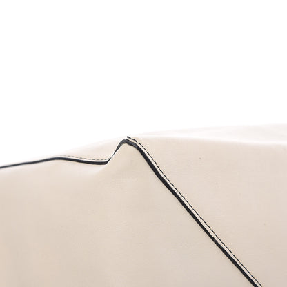 Celine Smooth Calfskin Large Coulisse Cabas Chalk 8 of 12