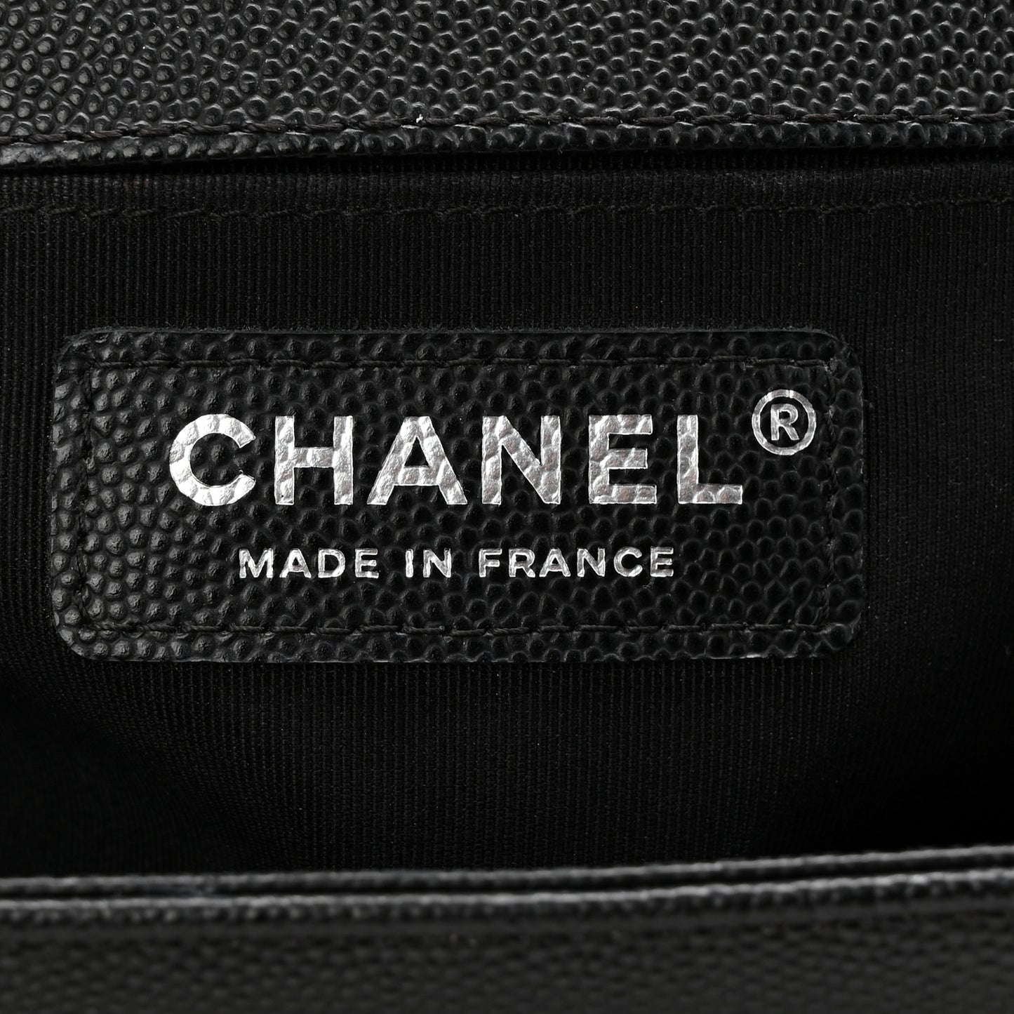 Caviar Quilted Medium Boy Flap Black