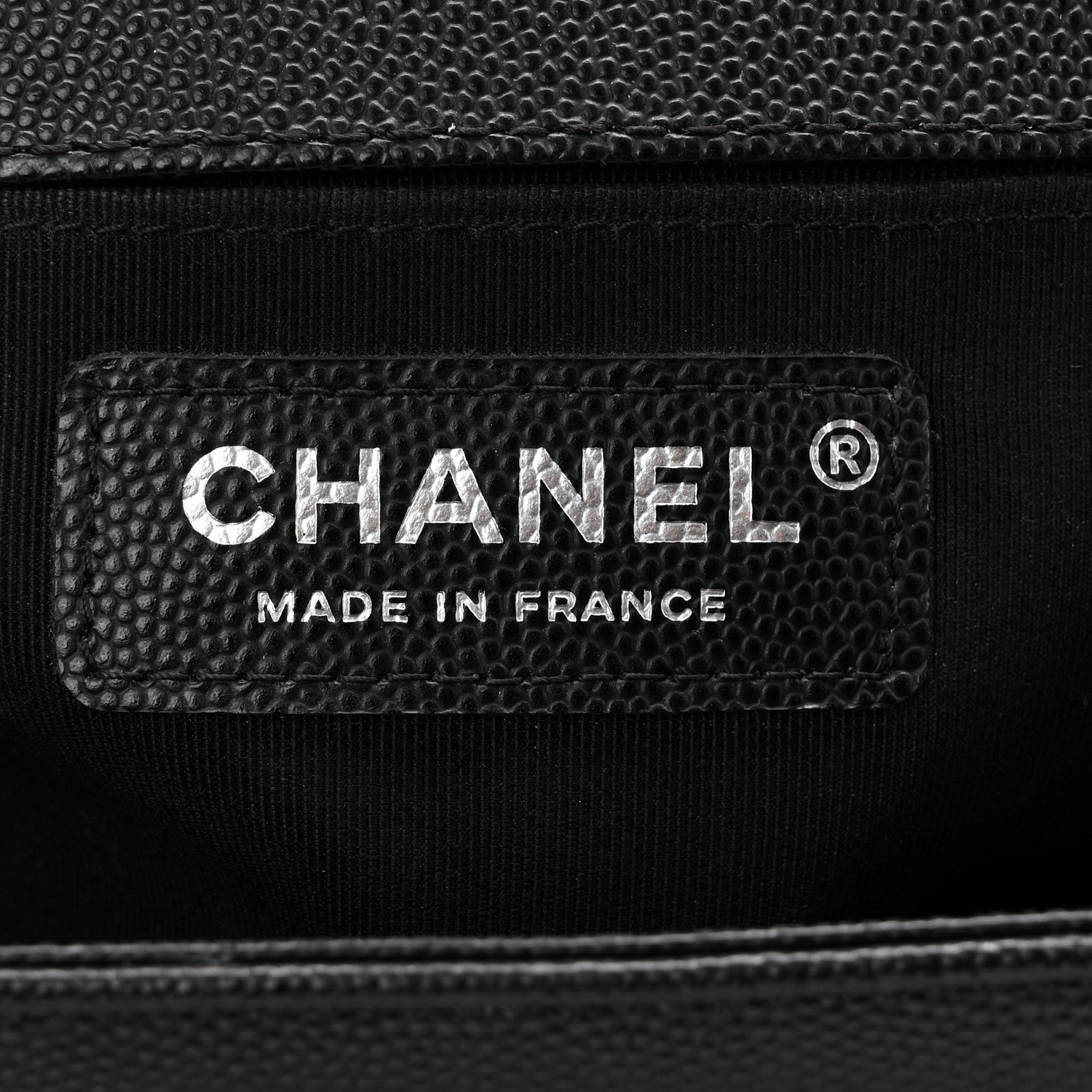 Chanel Caviar Quilted Medium Boy Flap Black 6 of 10