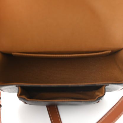 Celine Triomphe Canvas Medium Folco Bag Tan 5 of 7