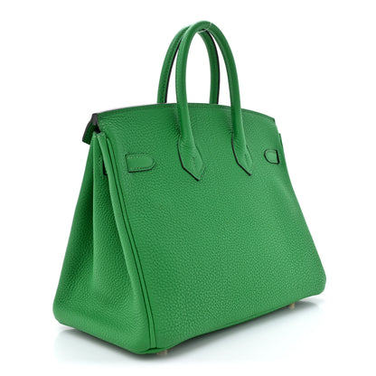 Hermes Togo Birkin 25 Bambou 3 of 13