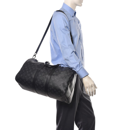 Louis Vuitton Monogram Eclipse Keepall Bandouliere 45 2 of 16