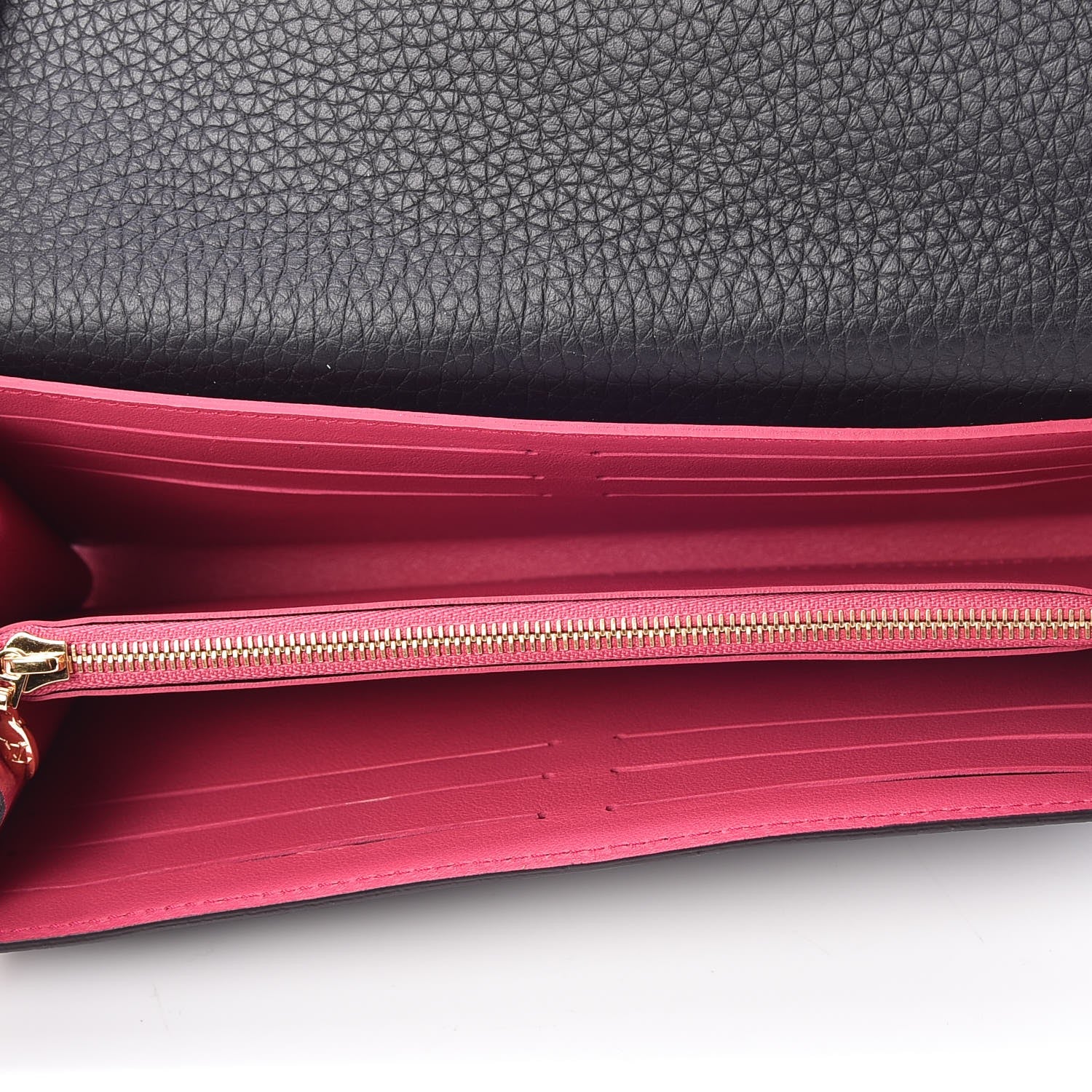 Louis Vuitton Taurillon Capucines Wallet Black 5 of 7