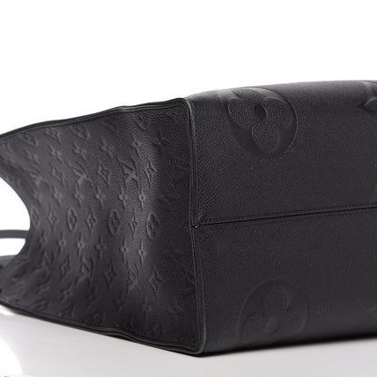 Louis Vuitton Empreinte Monogram Giant Onthego GM Black 6 of 10