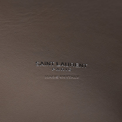 Saint Laurent Grained Calfskin Small Sac De Jour Taupe 7 of 8
