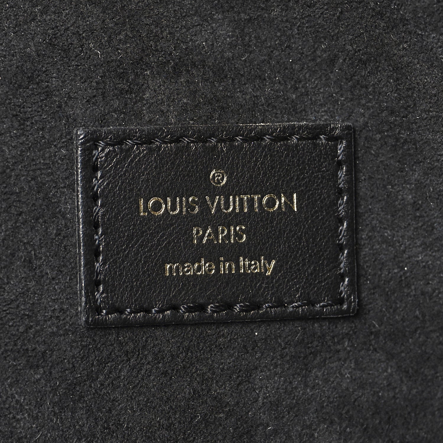 Louis Vuitton Raffia Saint Jacques Tote Black 8 of 10