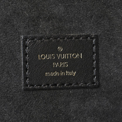 Louis Vuitton Raffia Saint Jacques Tote Black 8 of 10