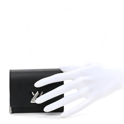 Louis Vuitton Epi Twist XS Wallet Black 2 of 7