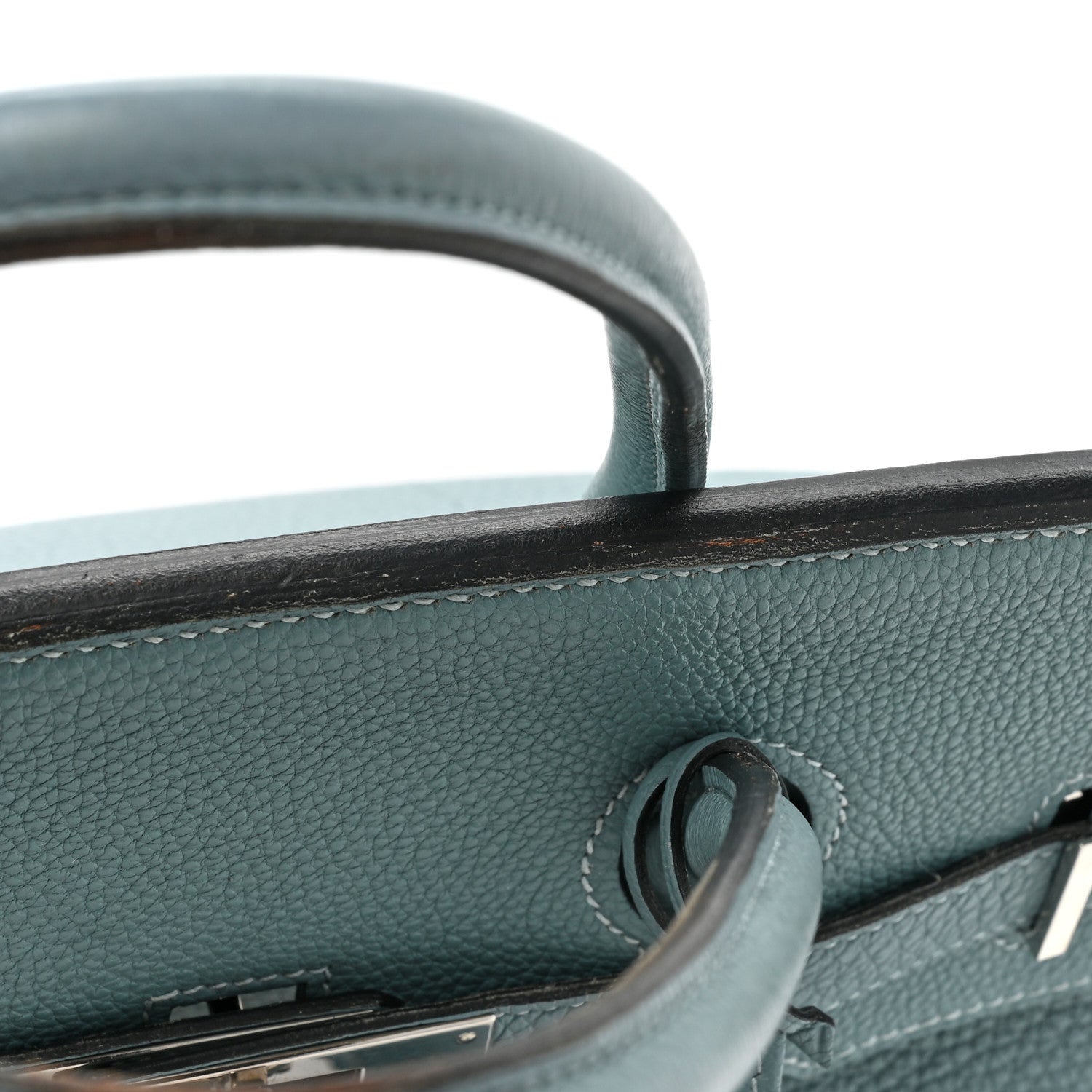 Hermes Taurillon Clemence Birkin 35 Ciel 14 of 20
