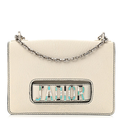 Christian Dior Canyon Grained Lambskin J'Adior Chain Flap Bag Off White 1 of 6