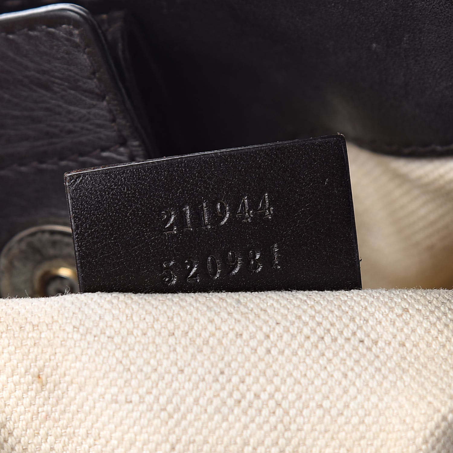 Gucci Monogram Medium Sukey Tote Dark Brown 7 of 21