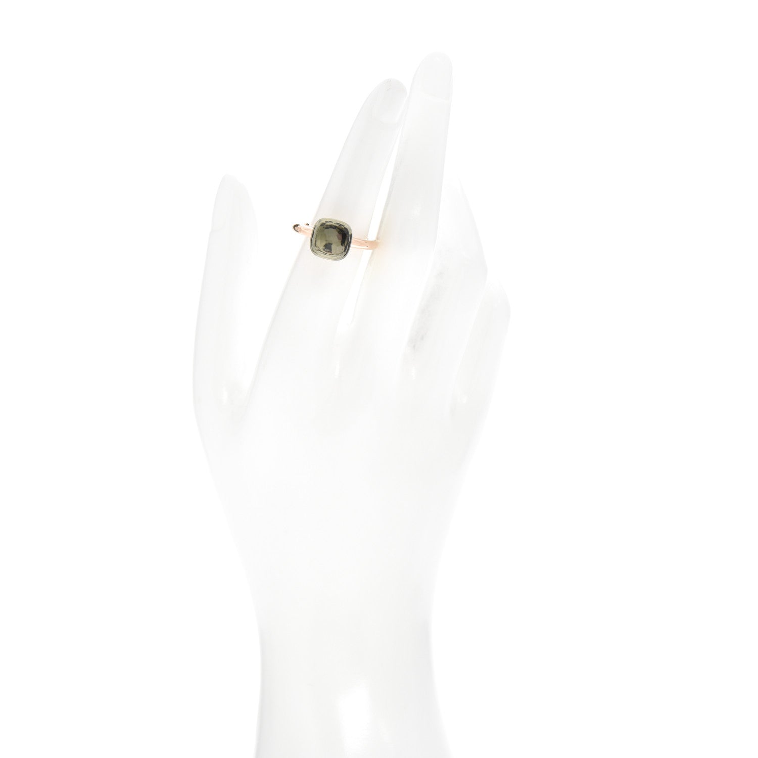 Pomellato 18K Rose Gold Prasiolite Classic Nudo Ring 49 4.75 2 of 5