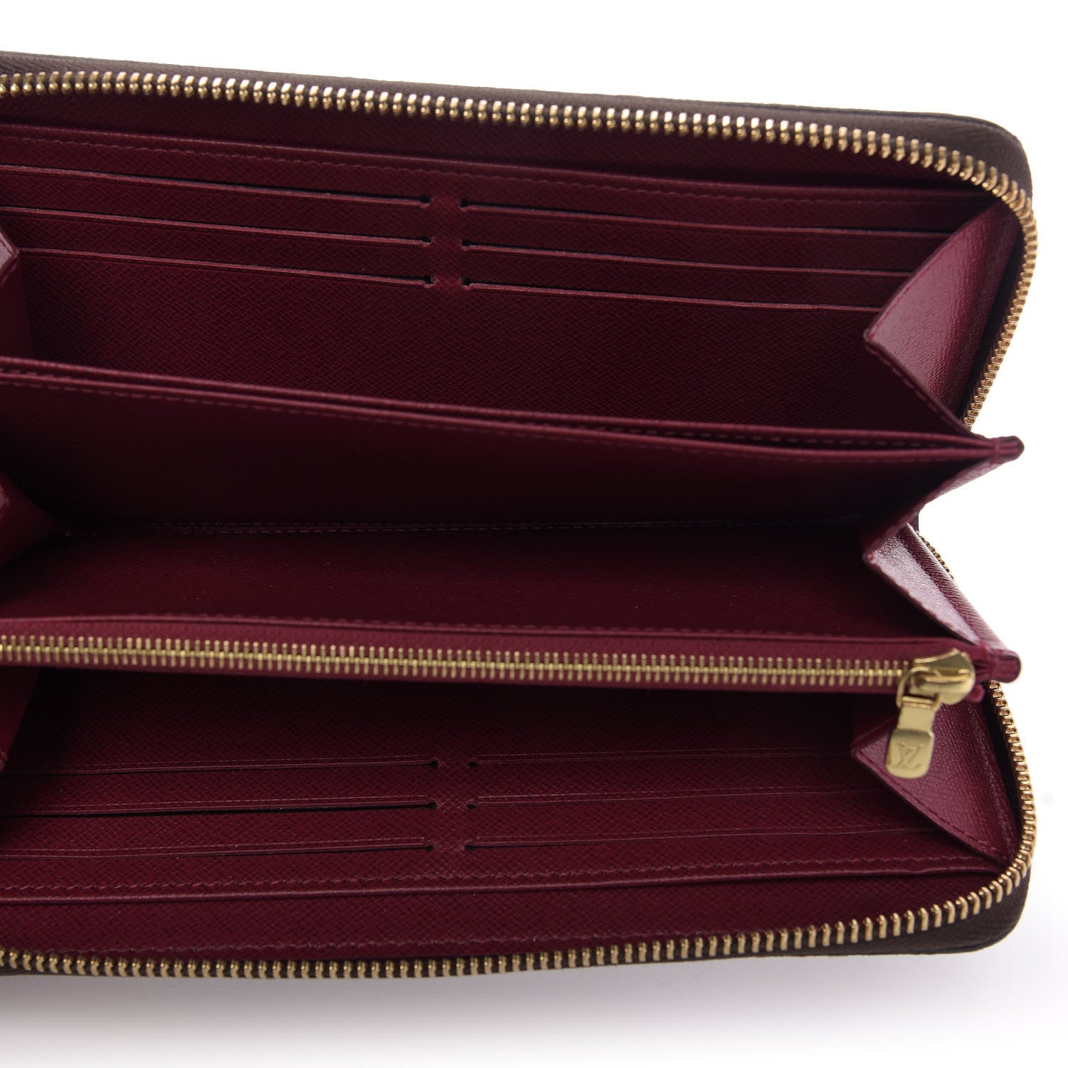 Louis Vuitton Monogram Zippy Wallet Fuchsia 5 of 9