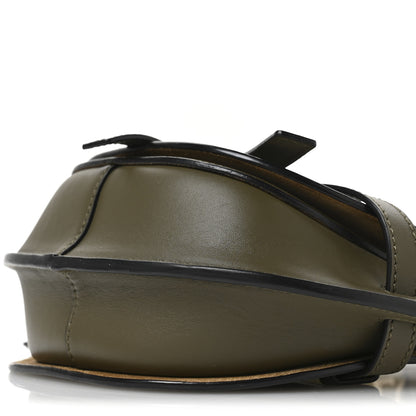 Loewe Calfskin Jacquard Mini Gate Dual Bag Autumn Green 10 of 10