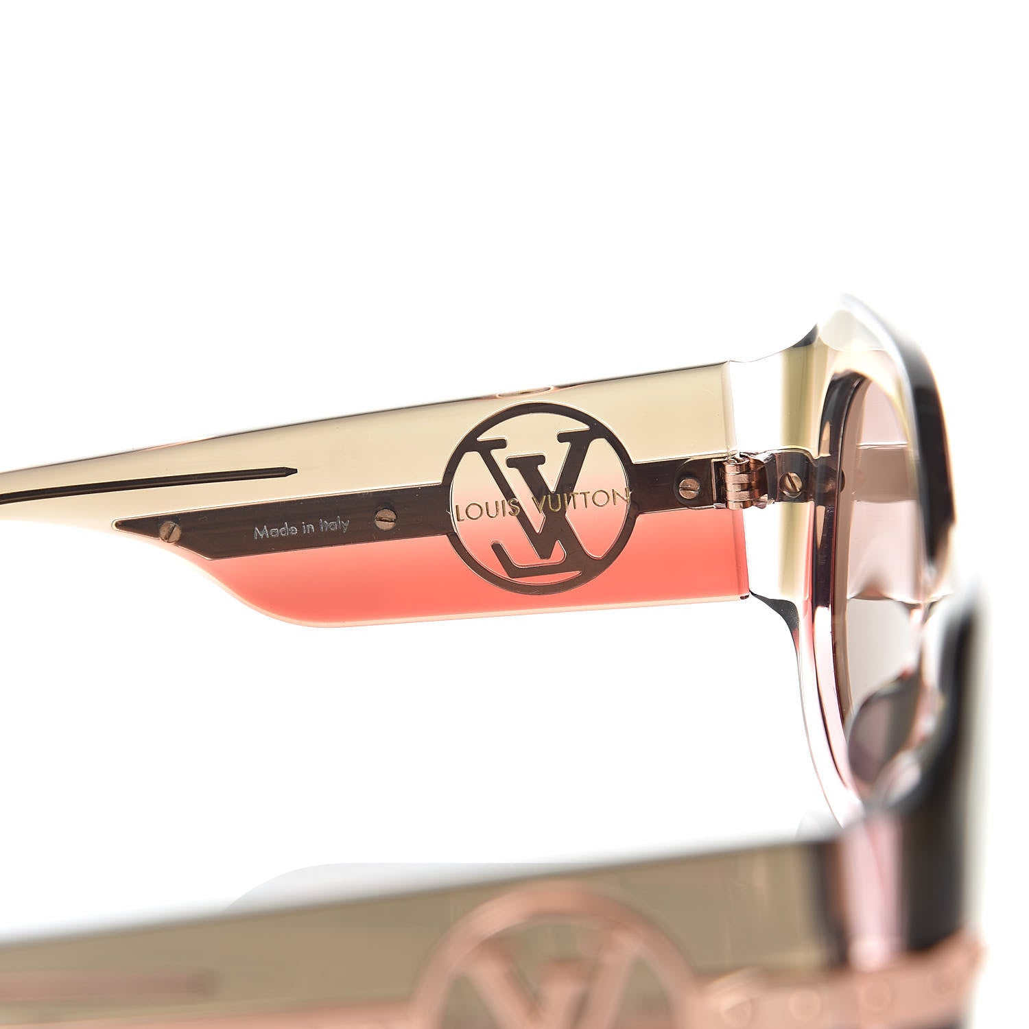 Louis Vuitton Acetate Paris Texas Sunglasses Z1134W Pink 5 of 8