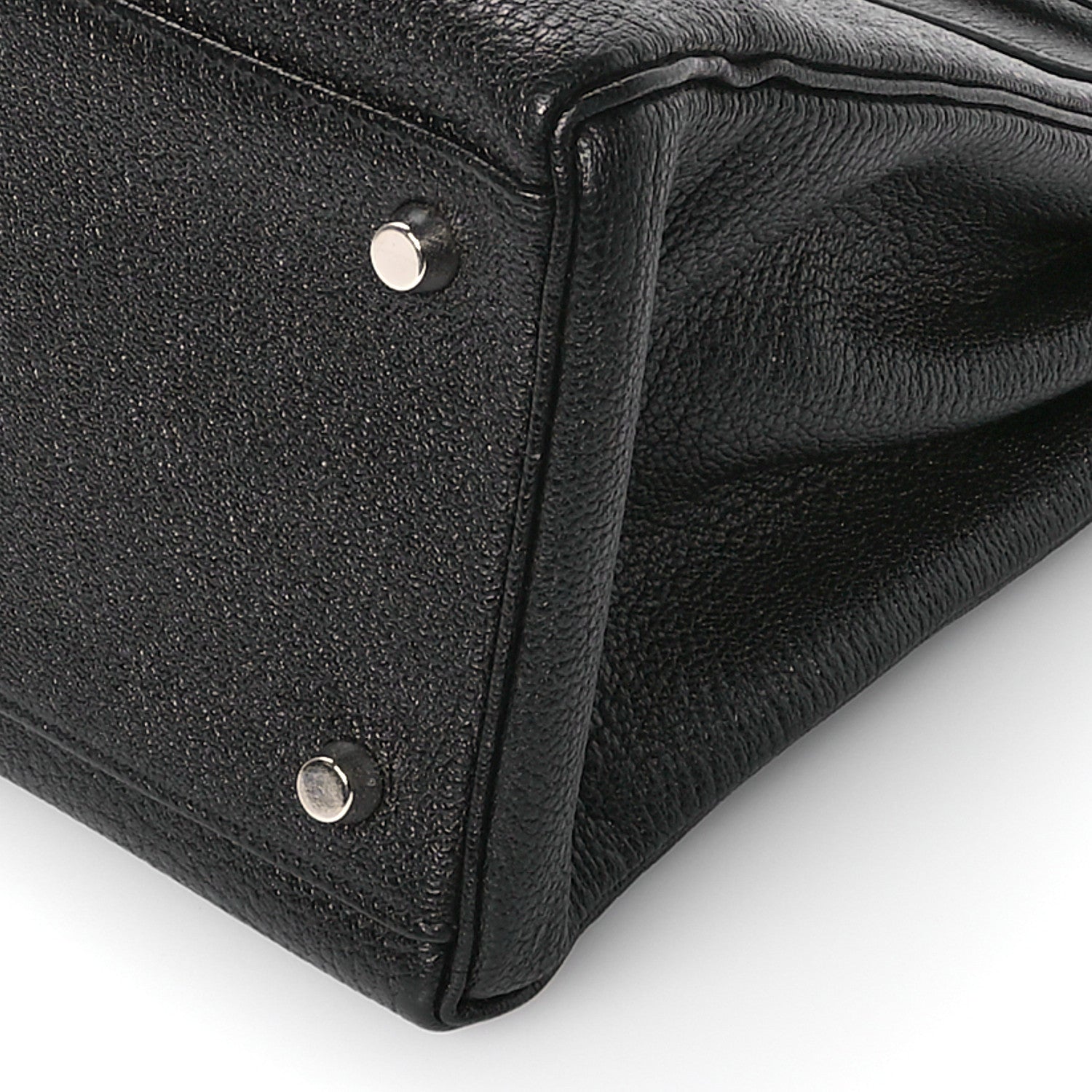 Hermes Chevre De Coromandel Kelly Retourne 35 Black 10 of 10