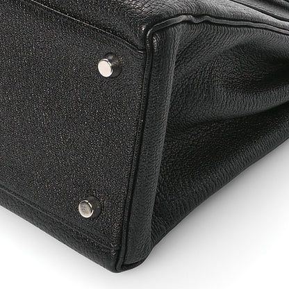 Hermes Chevre De Coromandel Kelly Retourne 35 Black 10 of 10