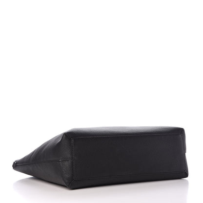Burberry Grainy Calfskin Remington Tote Black 3 of 9