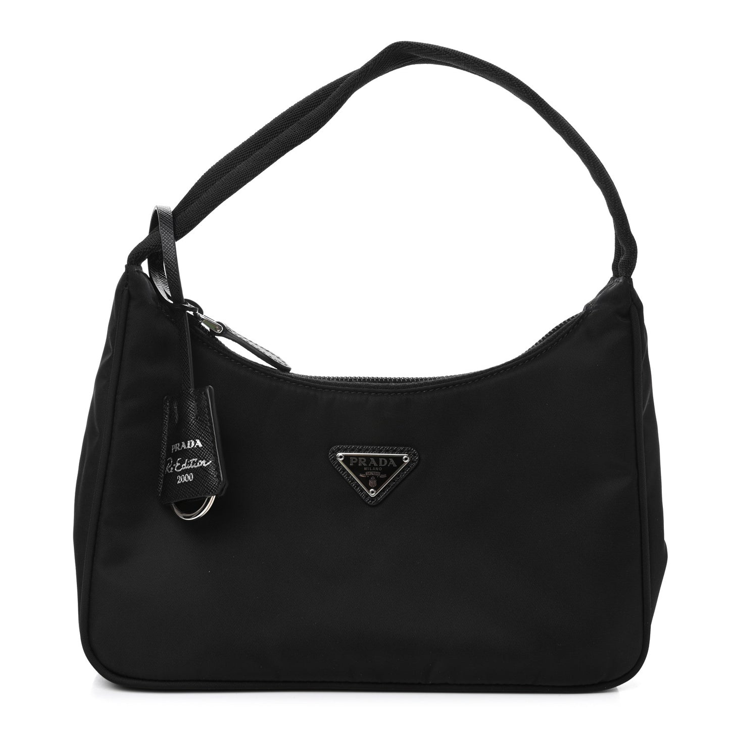 Tessuto Nylon Mini Re-Edition 2000 Bag Black