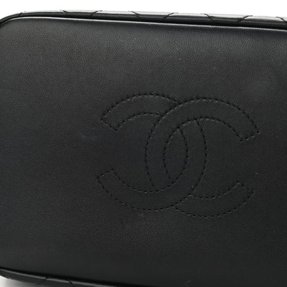 Chanel Lambskin Quilted Large Perfect Meeting Hobo Black 11 of 11