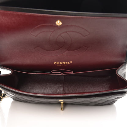 Chanel Lambskin Quilted Jumbo Double Flap Black 5 of 11