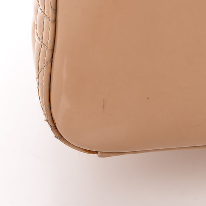 Christian Dior Patent Cannage Large Lady Dior Dark Beige 12 of 16