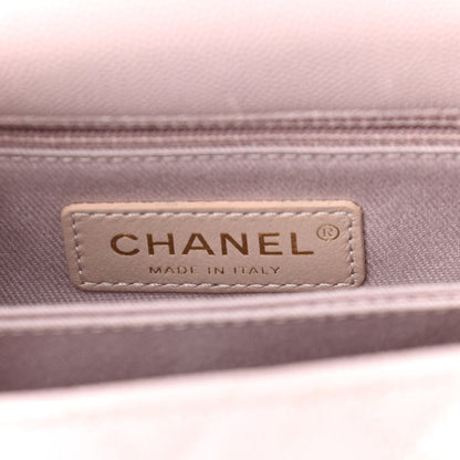 Chanel Caviar Quilted Mini Coco Handle Flap Lilas Lilac 6 of 13