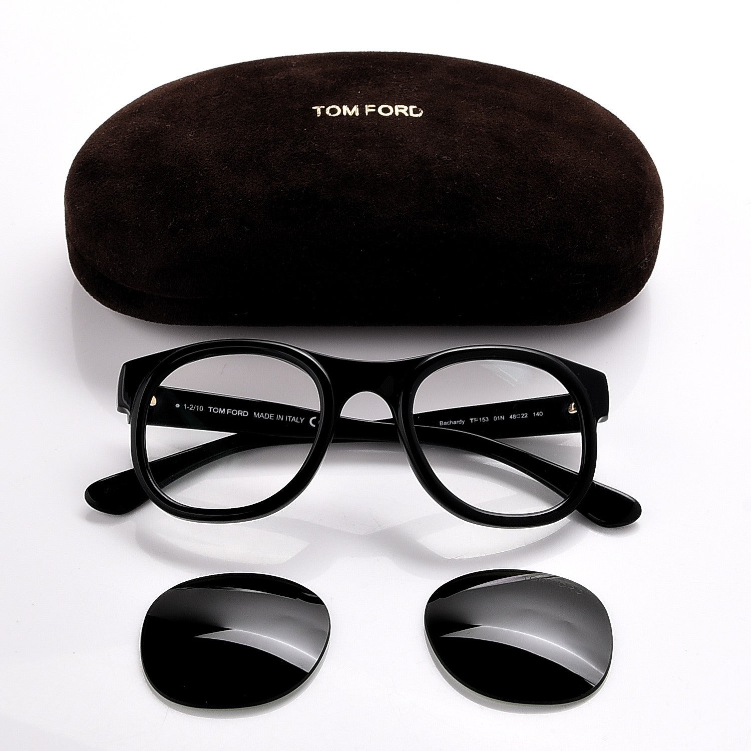 Tom Ford Bachardy TF153 Eyeglasses Black 12 of 12