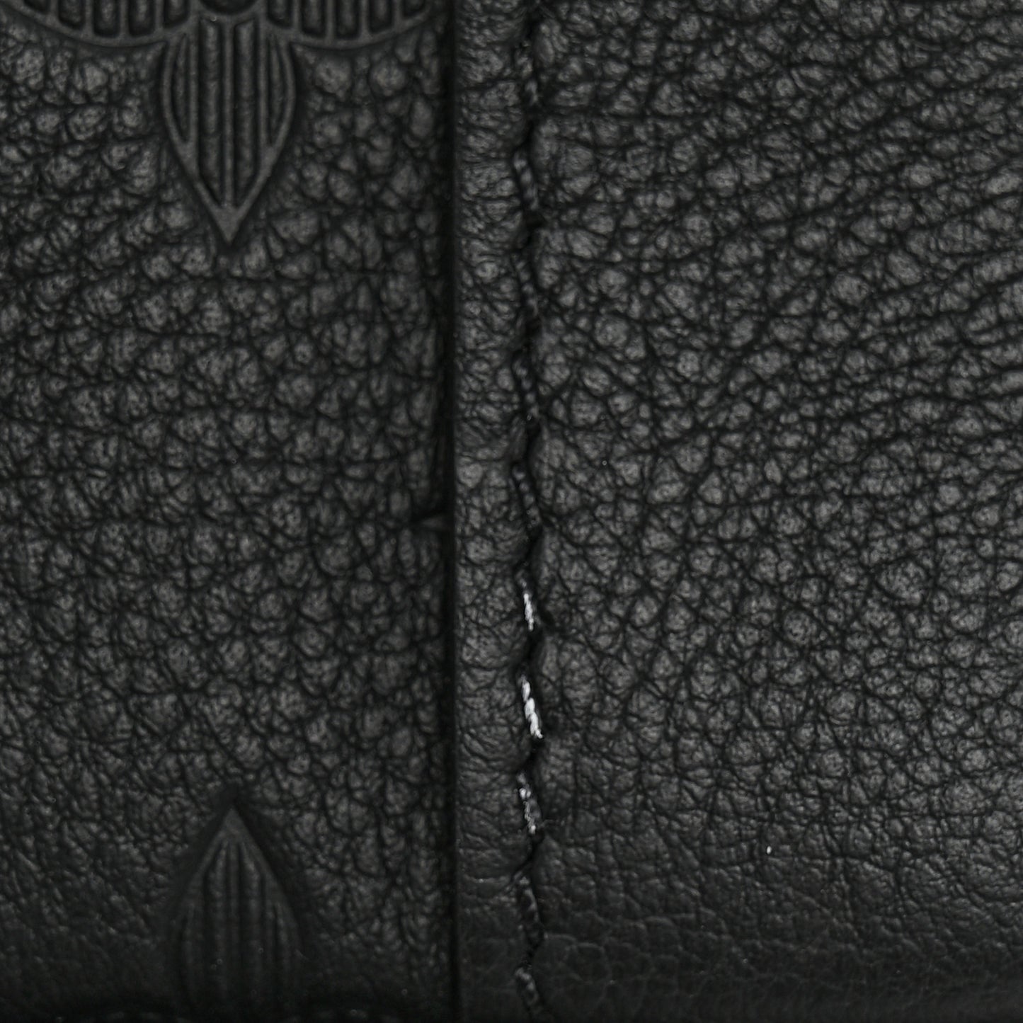 Calfskin Shadow Monogram Keepall Bandouliere 50 Black