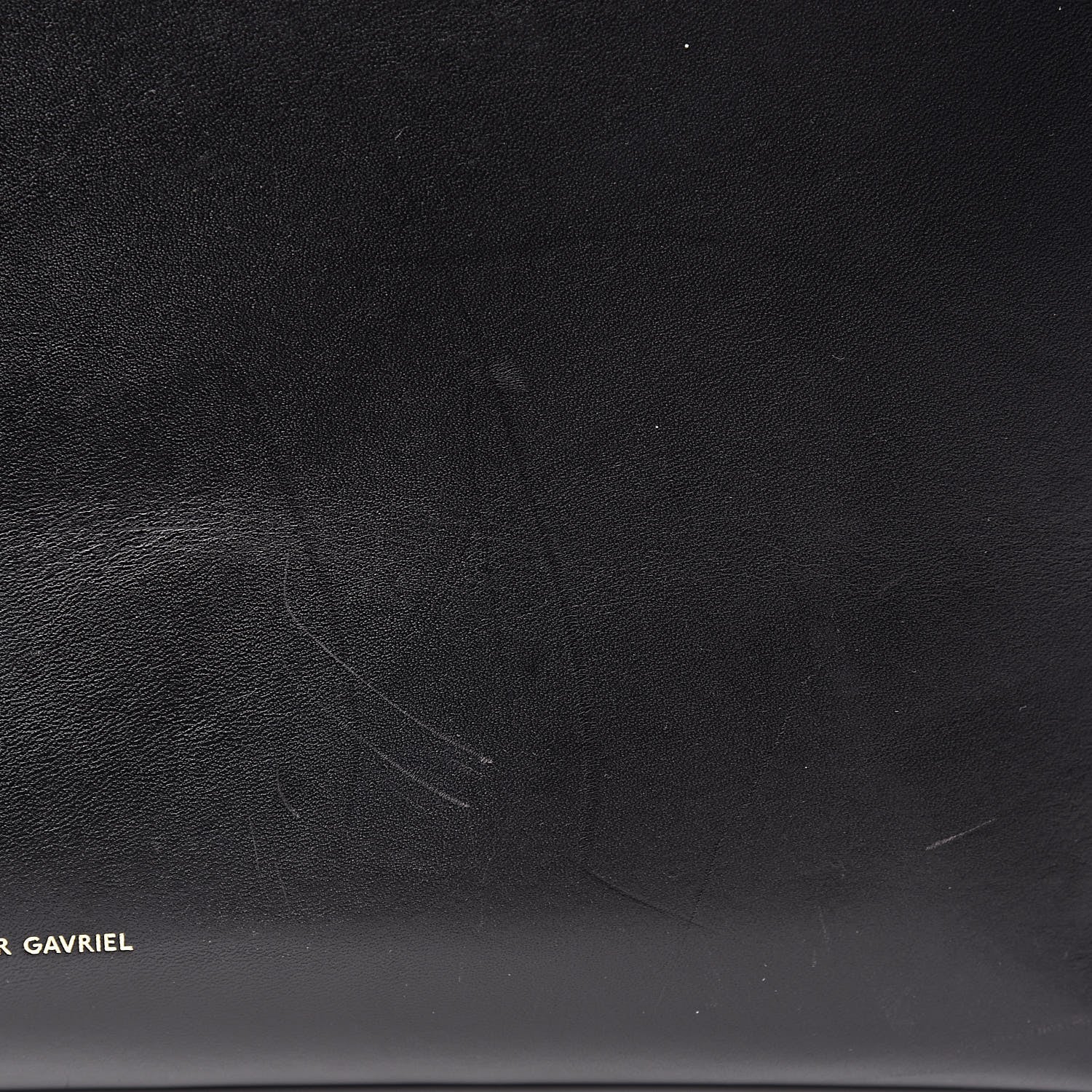 Mansur Gavriel Smooth Calfskin Large Shopping Tote Black 10 of 20