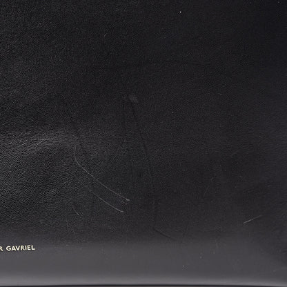 Mansur Gavriel Smooth Calfskin Large Shopping Tote Black 10 of 20