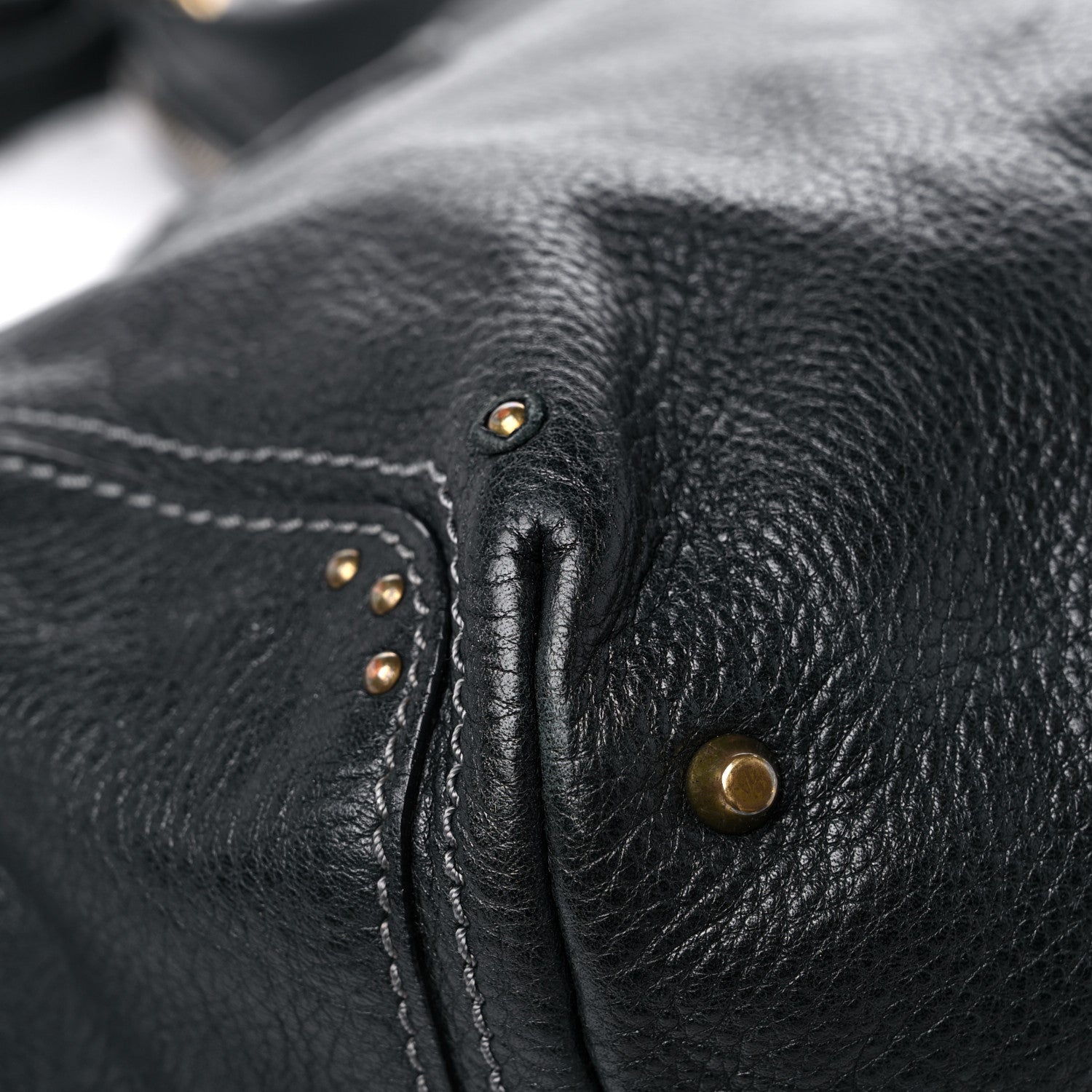 Chloe Calfskin Paddington Hobo Black 10 of 15