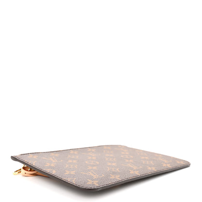 Louis Vuitton Monogram Neverfull MM GM Pochette Fuchsia 4 of 8