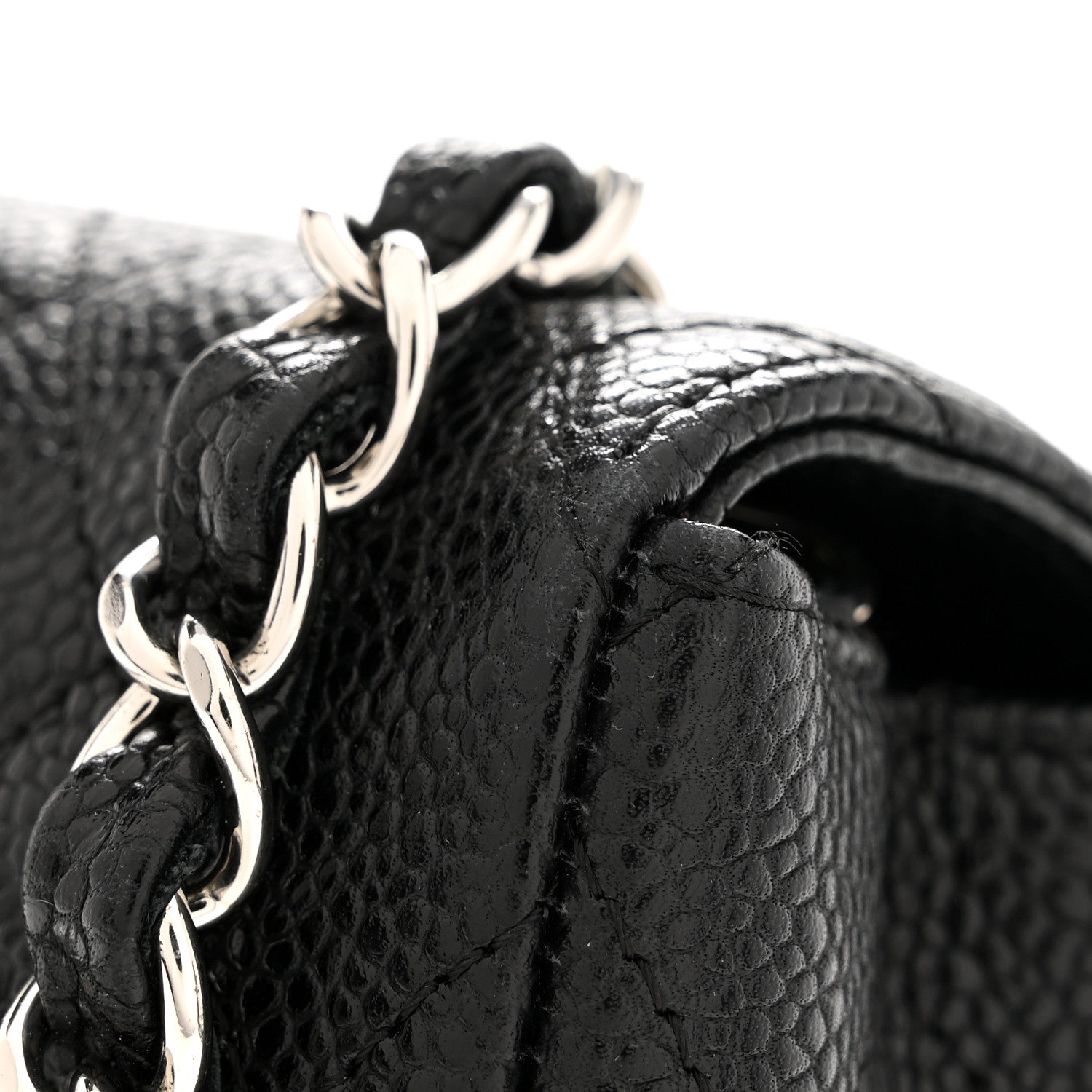 Chanel Caviar Quilted East West Flap Black 13 of 13