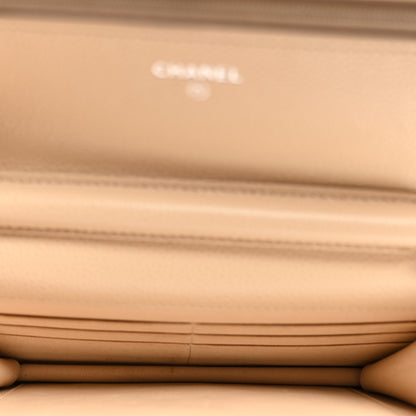Chanel Caviar Quilted Wallet on Chain WOC Beige 5 of 12