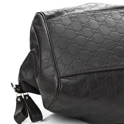 Gucci Guccissima Medium Sukey Boston Chocolate 8 of 9