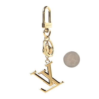 Louis Vuitton LV Facettes Bag Charm Key Holder Gold 2 of 4