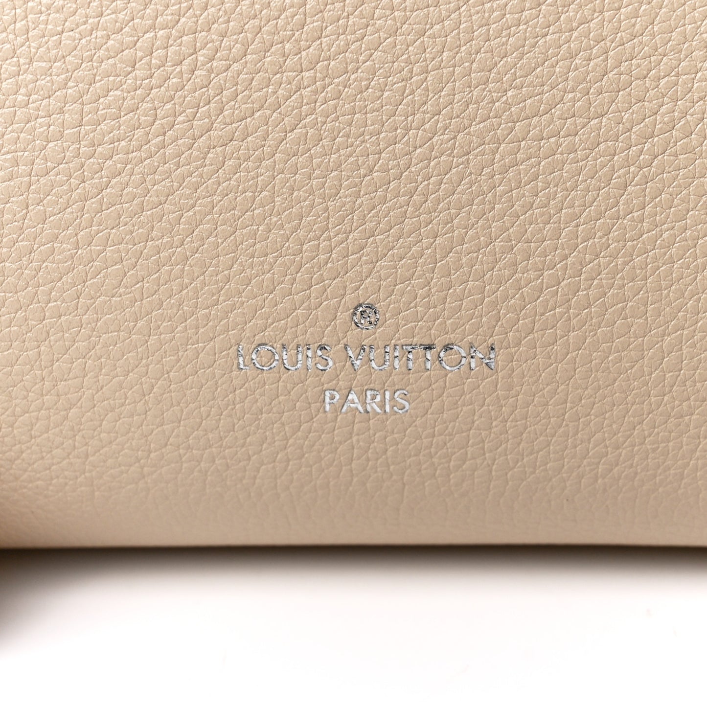 Calfskin Lockme Cabas Vanille Black
