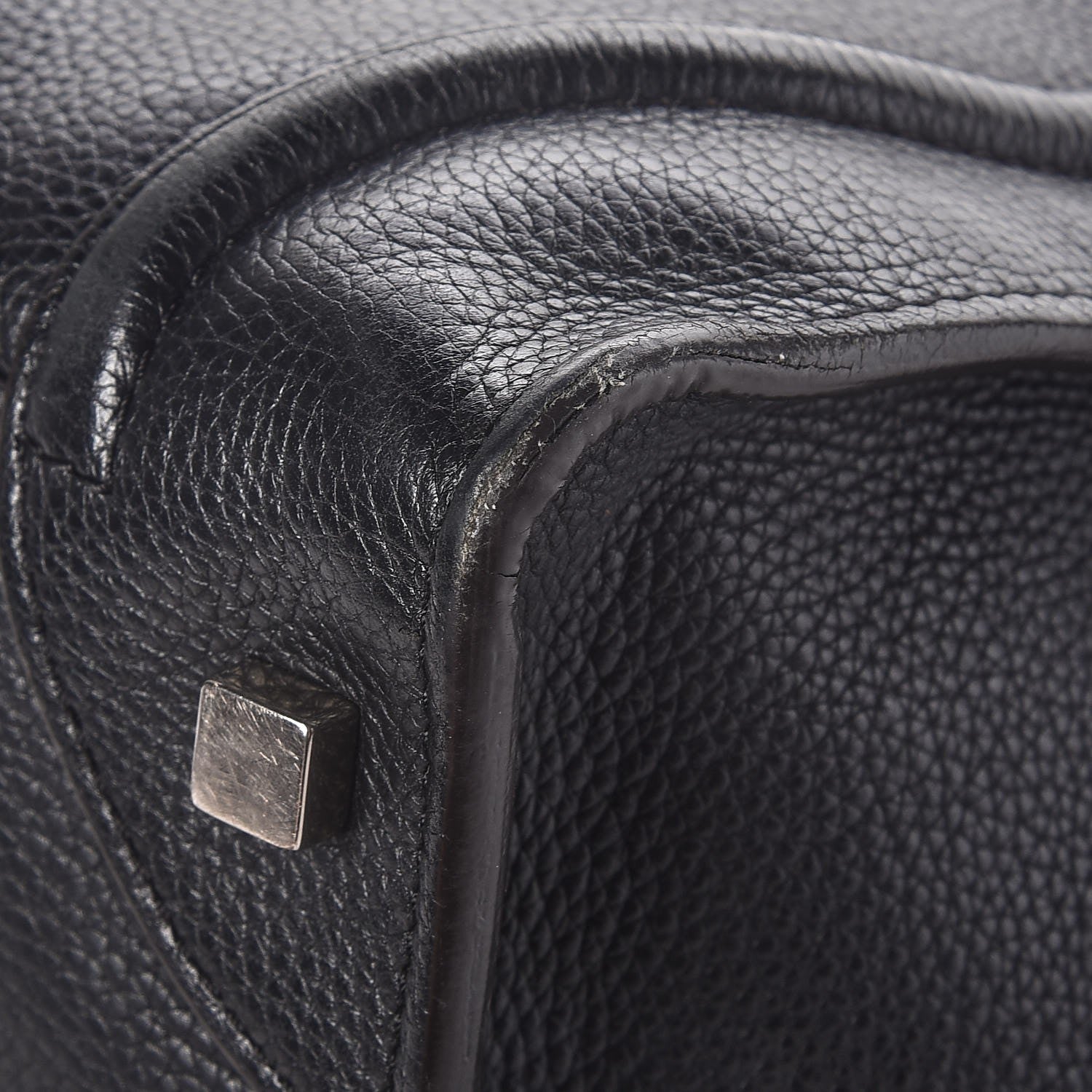 Celine Drummed Calfskin Mini Luggage Black 13 of 13