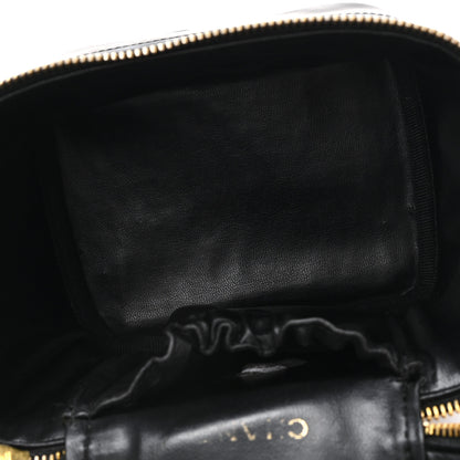 Chanel Patent Timeless Vanity Cosmetic Case Black 5 of 8