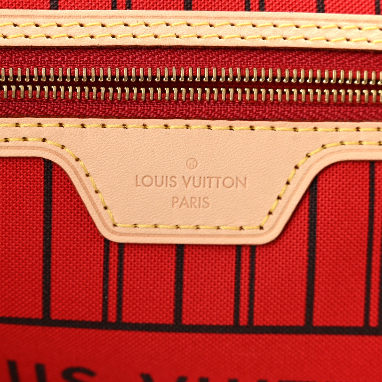 Louis Vuitton Monogram Neo Neverfull MM Cherry 7 of 10