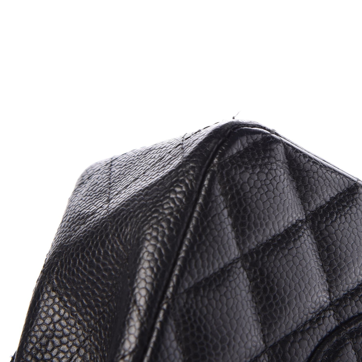Chanel Caviar Quilted Medium Double Flap Black 9 of 17