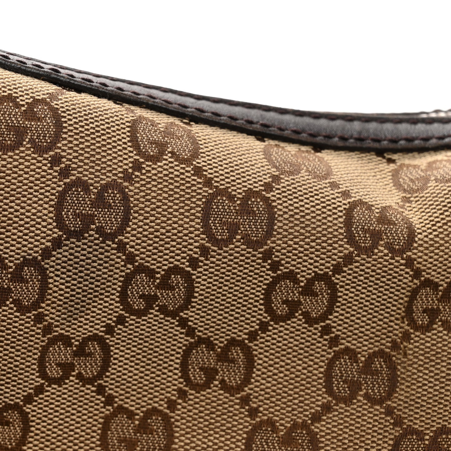 Monogram Large GG Twins Hobo Dark Brown