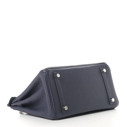 Hermes Togo Birkin 25 Bleu Nuit 3 of 7