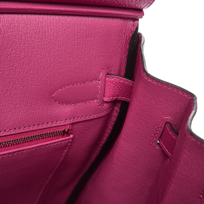 Hermes Togo Birkin 30 Rose Pourpre 19 of 30