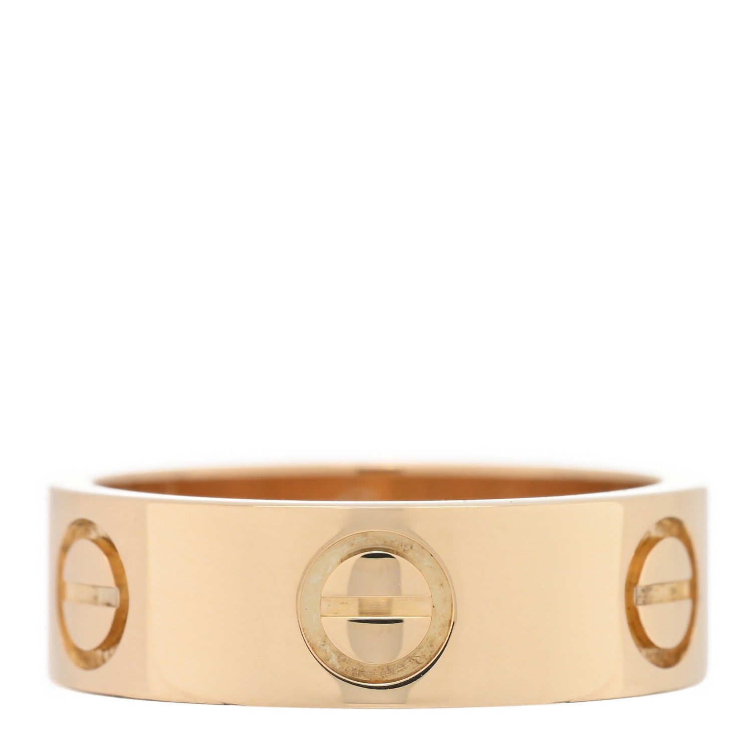Cartier 18K Yellow Gold 5.5mm LOVE Ring 48 4.5 1 of 4