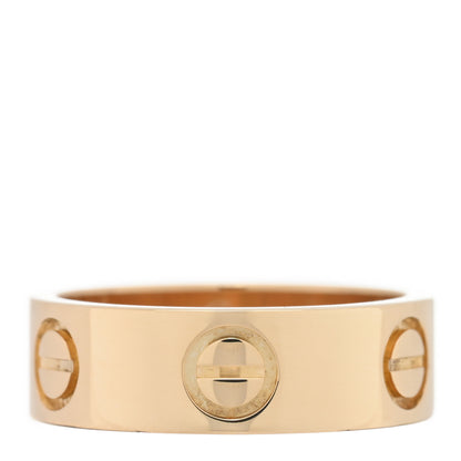 Cartier 18K Yellow Gold 5.5mm LOVE Ring 48 4.5 1 of 4